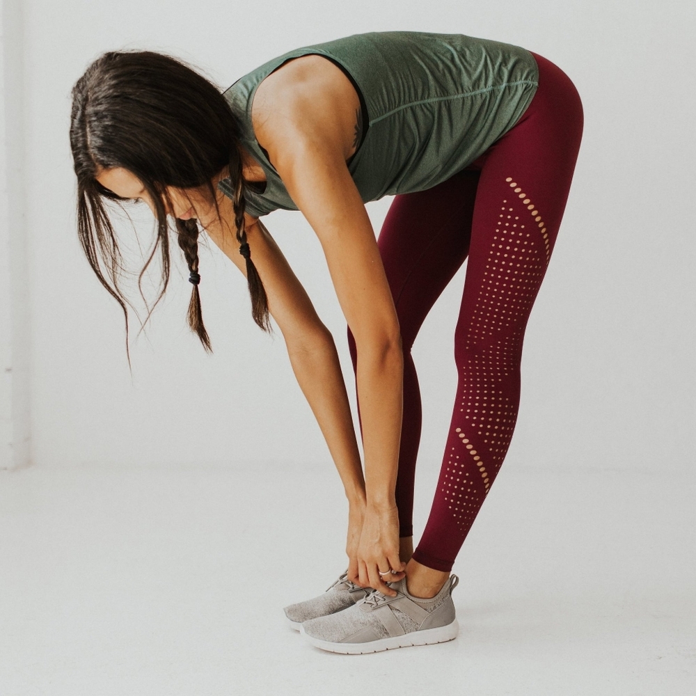 Senita Alpine Laser Cut Leggings